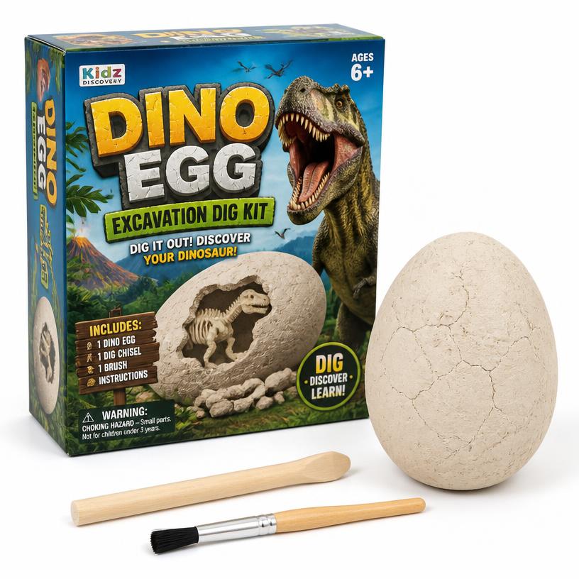 Dino Egg Excavation Dig Kit