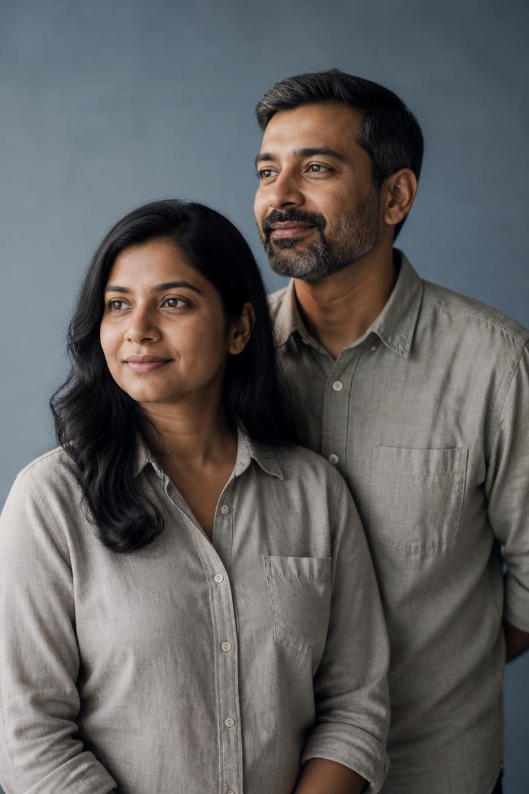Meera & Rohan, Parents